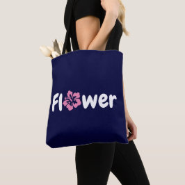 Flower Tote Tygkasse