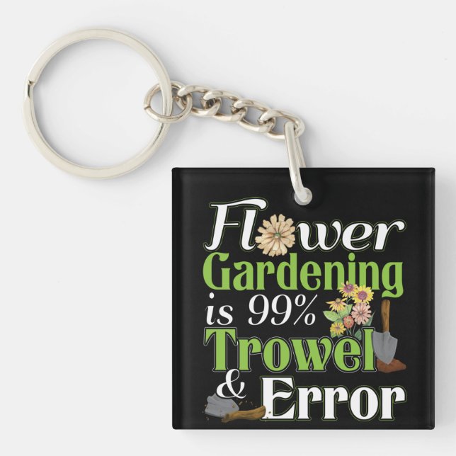 Flower  Trowel Error - Gardener Pun (Framsidan)