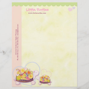 Flower Turtles Childcare Daycare Business Brevhuvud