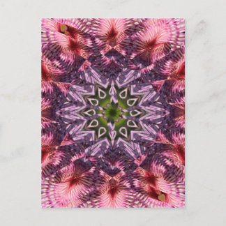 Flower Twist Mandala 2015 Vykort