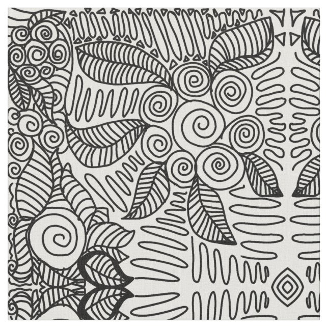 Flower Tyg (Närbild)