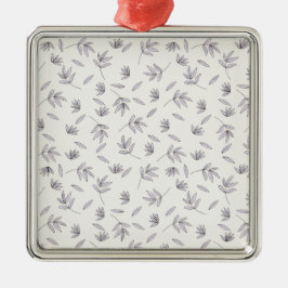 Flower Vår Botanical Blommigt Julgransprydnad Metall