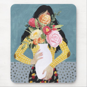 Flower Vas Girl Musmatta