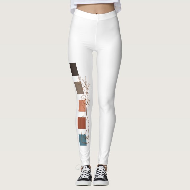 Flower Vas Leggings (Framsida)