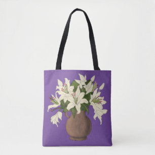 Flower vas tygkasse