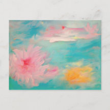 Flower Vatten vykort