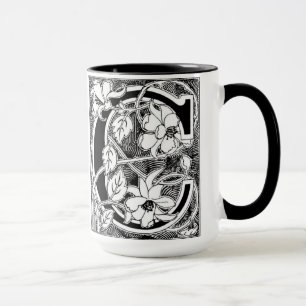 Flower Vine Brev 'C' - Mugg