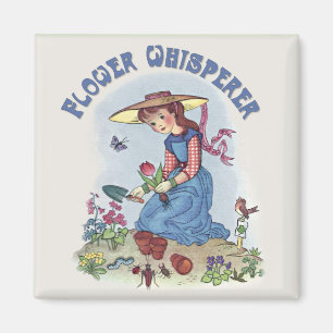 Flower Whisperer Magnet