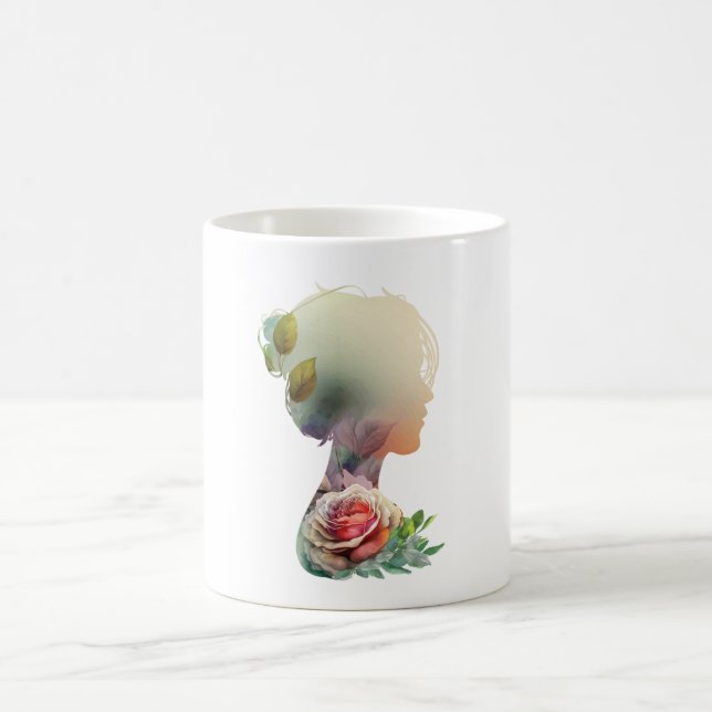 Flower Woman Kaffemugg (Center)