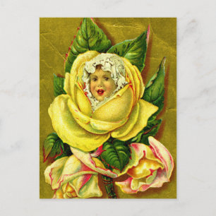 Flowerchild Vykort