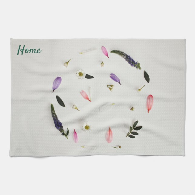  Flowered Kitchen Towel Kökshandduk (Horisontell)