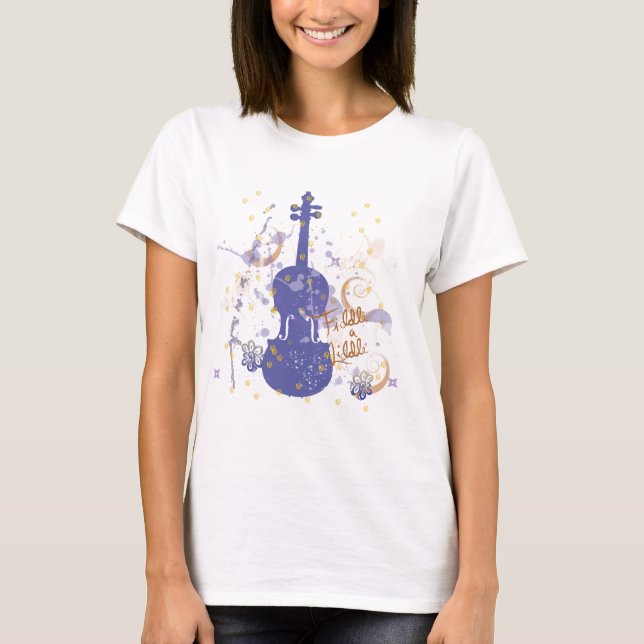 flowerfiddle tee (Framsida)