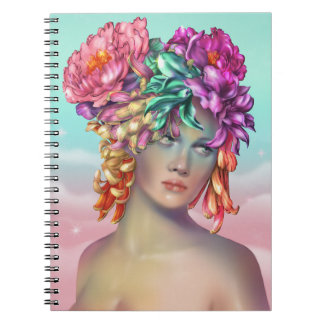FlowerGirl Anteckningsbok