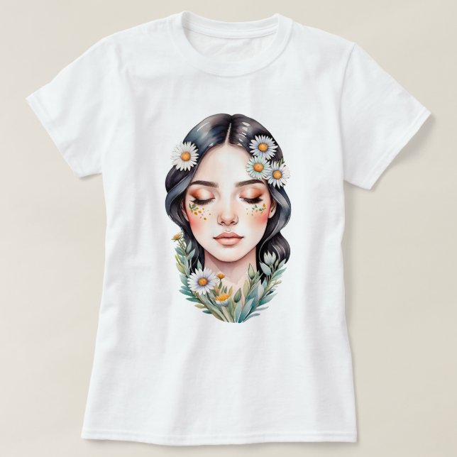 FlowerGirl T Shirt (Design framsida)