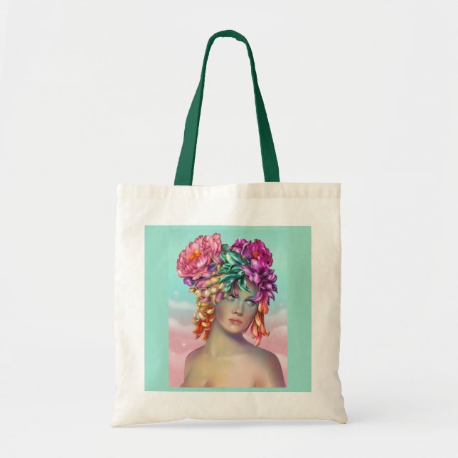 FlowerGirl-väska Tygkasse (Framsidan)