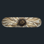 Flowerhead Fresco på Tan Background<br><div class="desc">En stor flodledare utgör merparten av detta fresco. Att stanna på en brant bakgrund i biet har en mycket rustik känsla. Det skulle vara ett underbart tillägg till vilket hem som helst!</div>