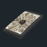 Flowerhead Fresco på Tan Background<br><div class="desc">En stor flodledare utgör merparten av detta fresco. Att stanna på en brant bakgrund i biet har en mycket rustik känsla. Det skulle vara ett underbart tillägg till vilket hem som helst!</div>