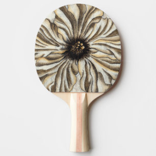 Flowerhead Fresco på Tan Background Pingisracket