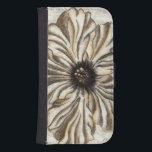 Flowerhead Fresco på Tan Background Samsung S4 Plånboksfodral<br><div class="desc">En stor flodledare utgör merparten av detta fresco. Att stanna på en brant bakgrund i biet har en mycket rustik känsla. Det skulle vara ett underbart tillägg till vilket hem som helst!</div>