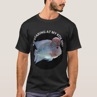 Flowerhorn-älskare, akvaristdesign t shirt
