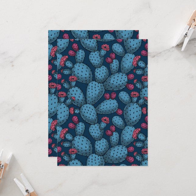 Flowering opuntia (Fram/Back In Situ)