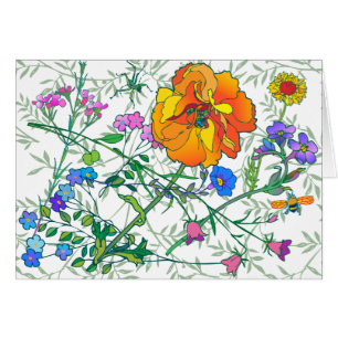 'FlowerMania Hälsningskort