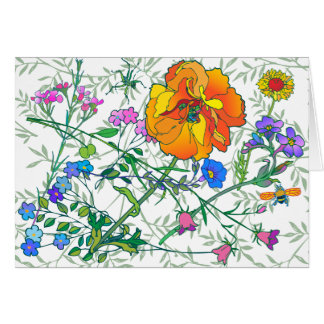 'FlowerMania Hälsningskort