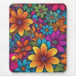 "Flowerpower" Art Mouse Pad Musmatta