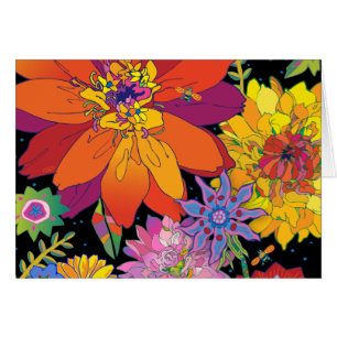 'FlowerRiot Hälsningskort