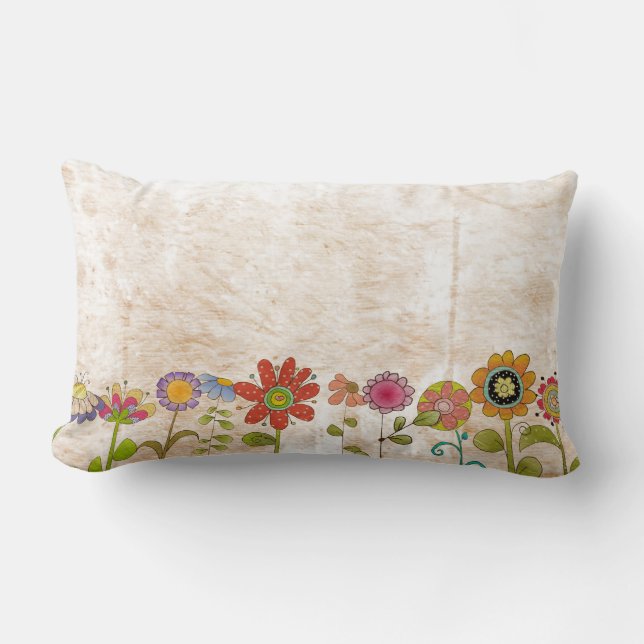 Flowers American MoJo Pillows Lumbarkudde (Framsida)