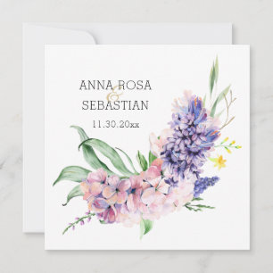 *~* Flowers AR AR15 QR OSA Boho Wedding bjudande Inbjudningar