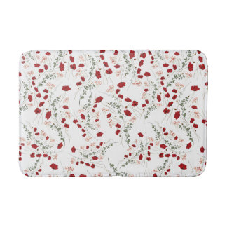 Flowers Bath Mats Badrumsmatta