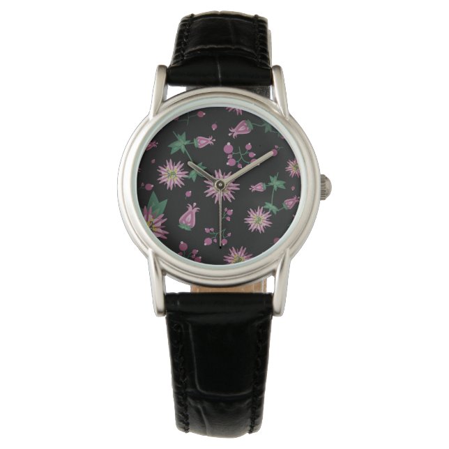 Flowers & Berries Fog Armbandsur (Framsida)