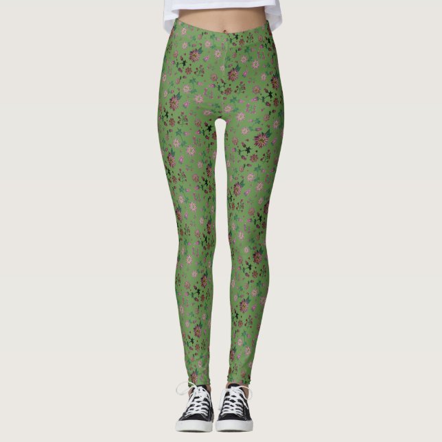 Flowers & Berries Leggings (Framsida)