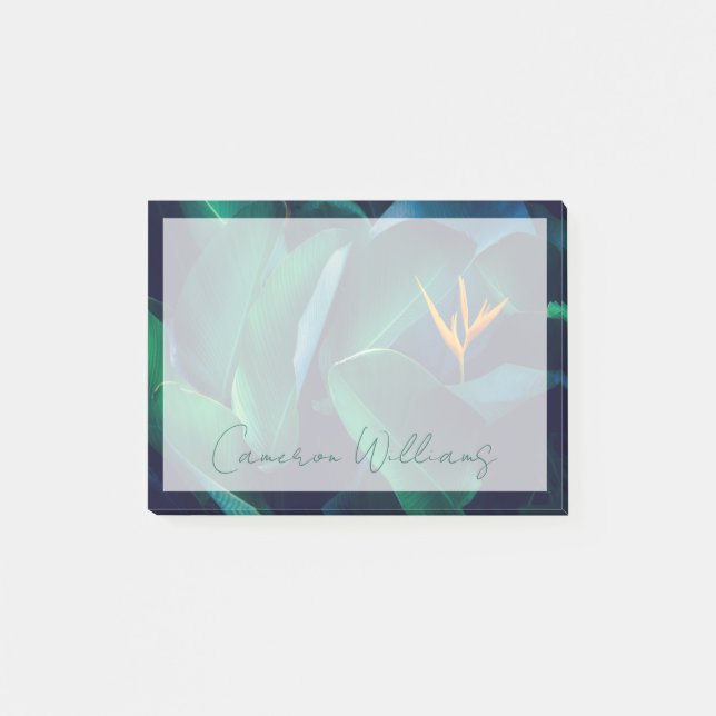 Flowers | Bird of Paradise Post-it Block (Framsida)