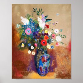 Flowers Bouquet av Odilon Redon Poster