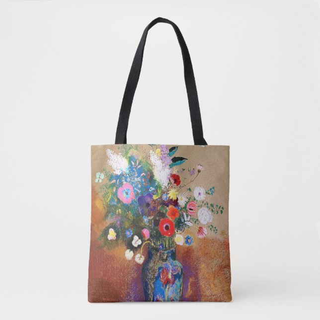 Flowers Bouquet av Odilon Redon Tygkasse (Framsida)