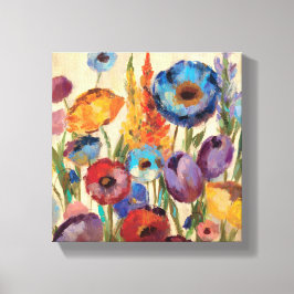 Flowers Bouquet Canvastryck