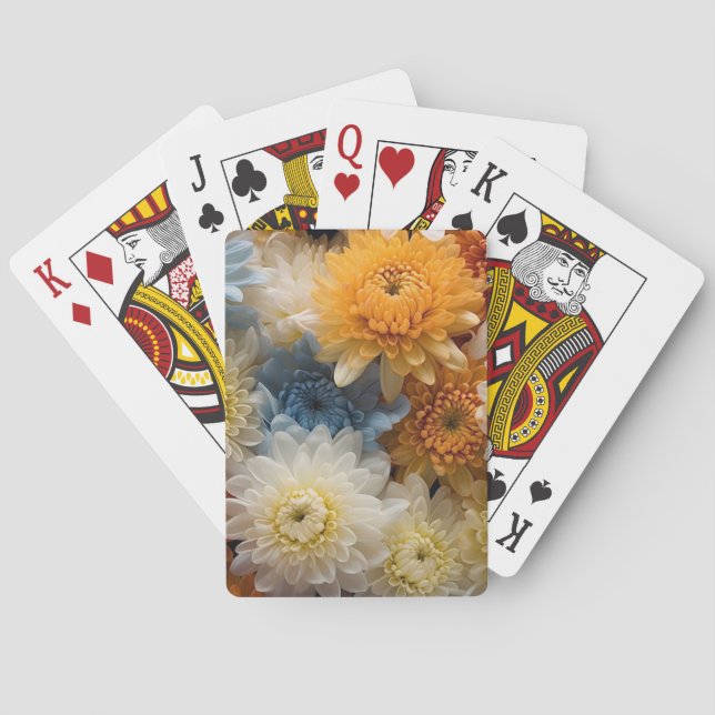 Flowers Bouquet Casinokort (Baksidan)