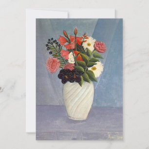 Flowers Bouquet Henri Rousseau