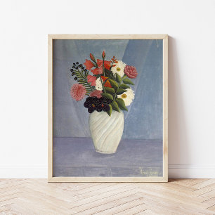 Flowers Bouquet Henri Rousseau Poster