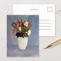 Flowers Bouquet | Henri Rousseau