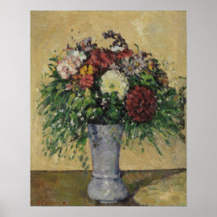 Flowers Bouquet i Vas, 1877 Poster