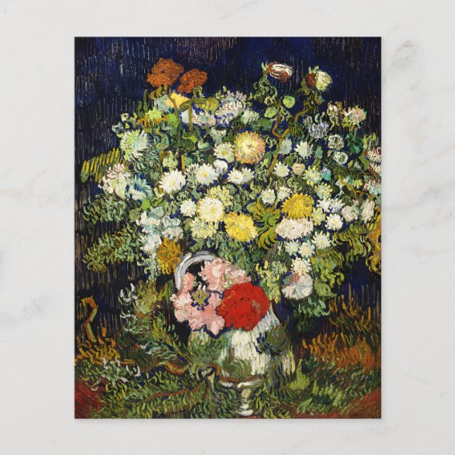 Flowers Bouquet i Vas av Vincent Van Gogh (Framsida)