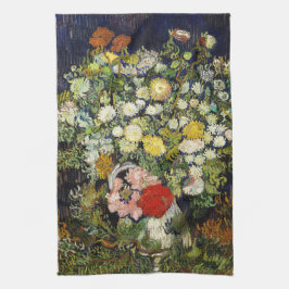 Flowers Bouquet i Vas av Vincent Van Gogh Kökshandduk