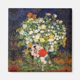 Flowers Bouquet i Vas av Vincent Van Gogh Magnet