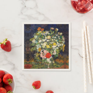 Flowers Bouquet i Vas av Vincent Van Gogh Pappersservett