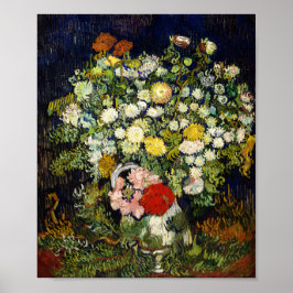 Flowers Bouquet i Vas av Vincent Van Gogh Poster