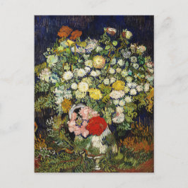 Flowers Bouquet i Vas av Vincent Van Gogh Vykort