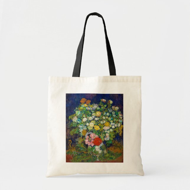 Flowers Bouquet i Vas, Van Gogh Tygkasse (Framsidan)